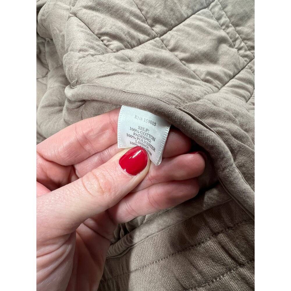 Bobi Los Angeles Quilted Jacket in Hazelnut | Size S | NWT | Neutral Minimalist - Picture 5 of 8